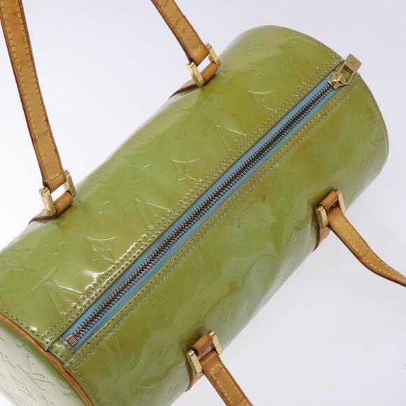 LOUIS VUITTON Monogram Vernis Bedford Hand Bag Baby Blue M91007 - Picture 6 of 12